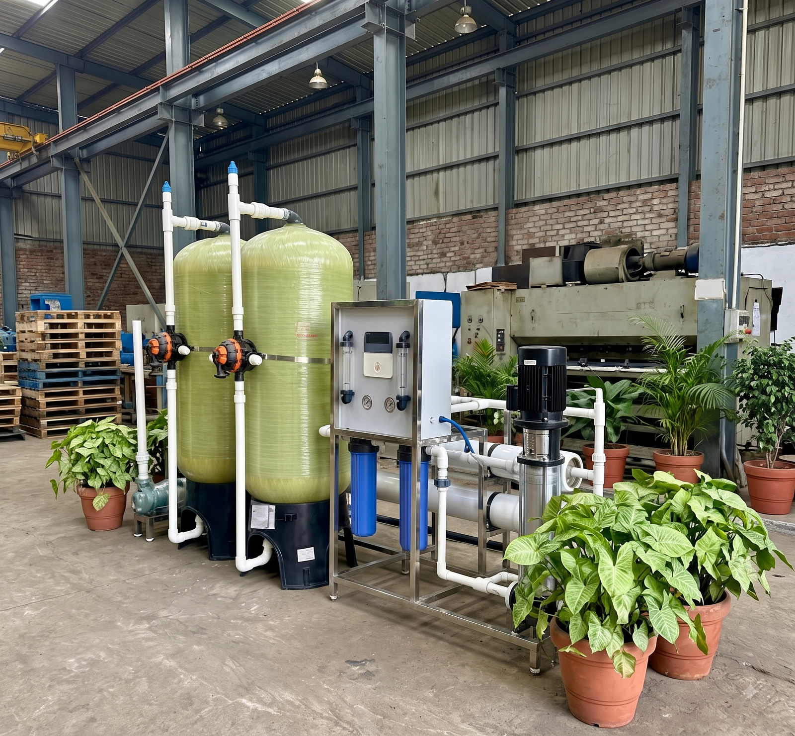 3000-5000 LPH RO Plant